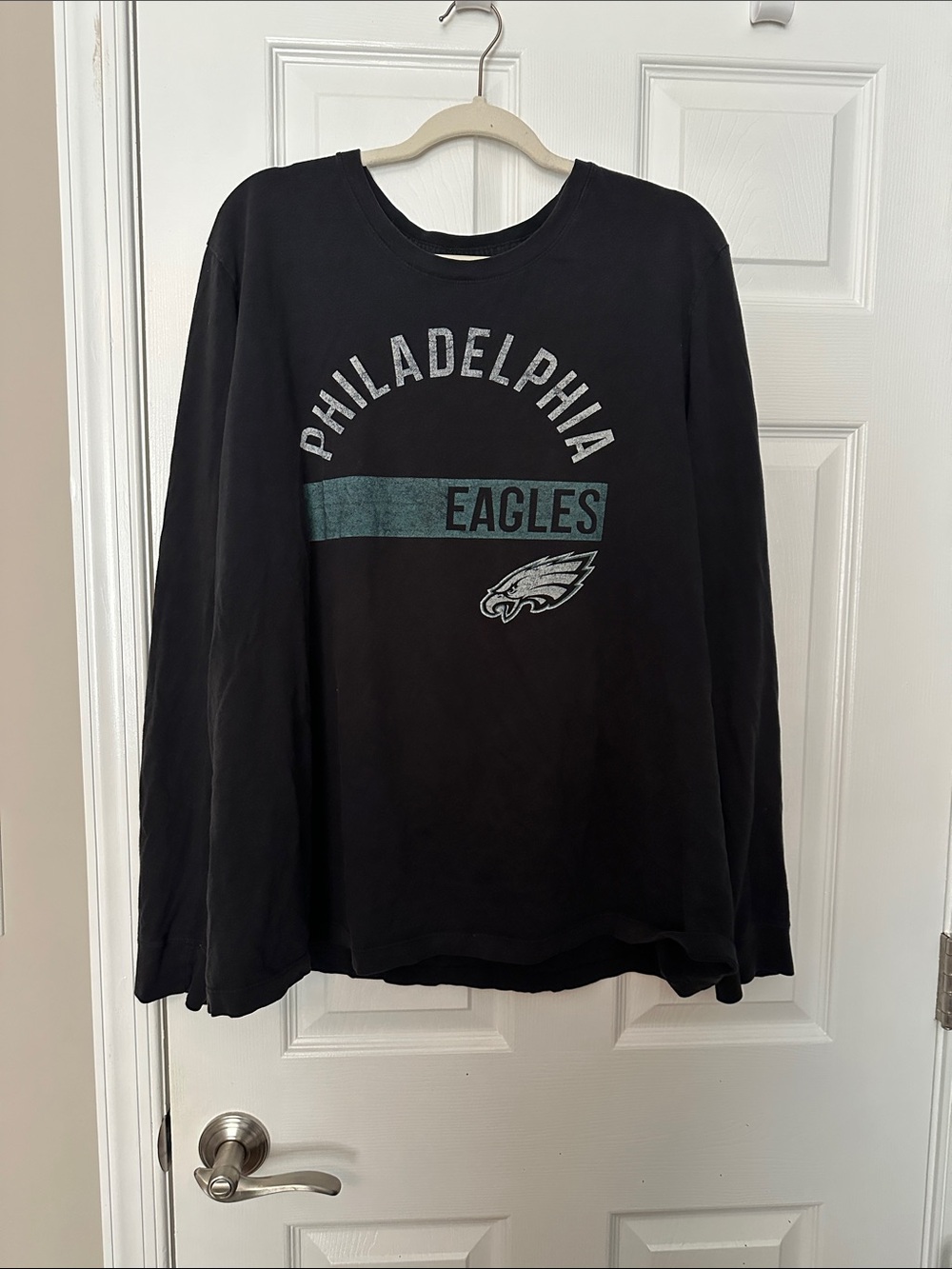 Nike Black Philadelphia Eagles Long Sleeve Tee